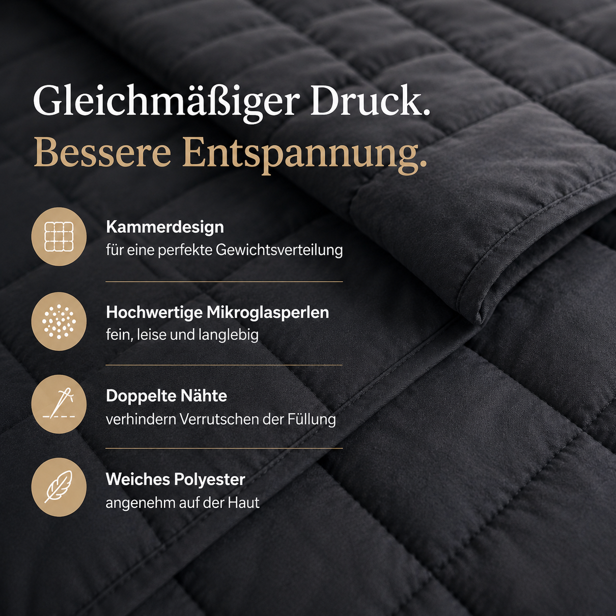 Calmora Gewichtsdecke